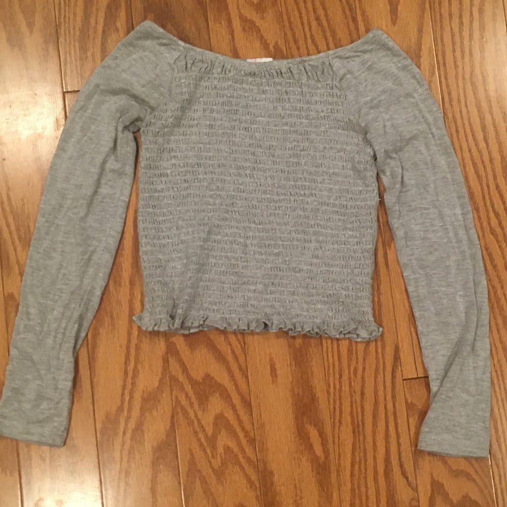 Grey blouse